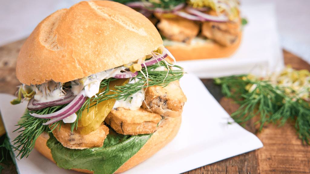 BackVish-Brötchen - Tofu Nagel