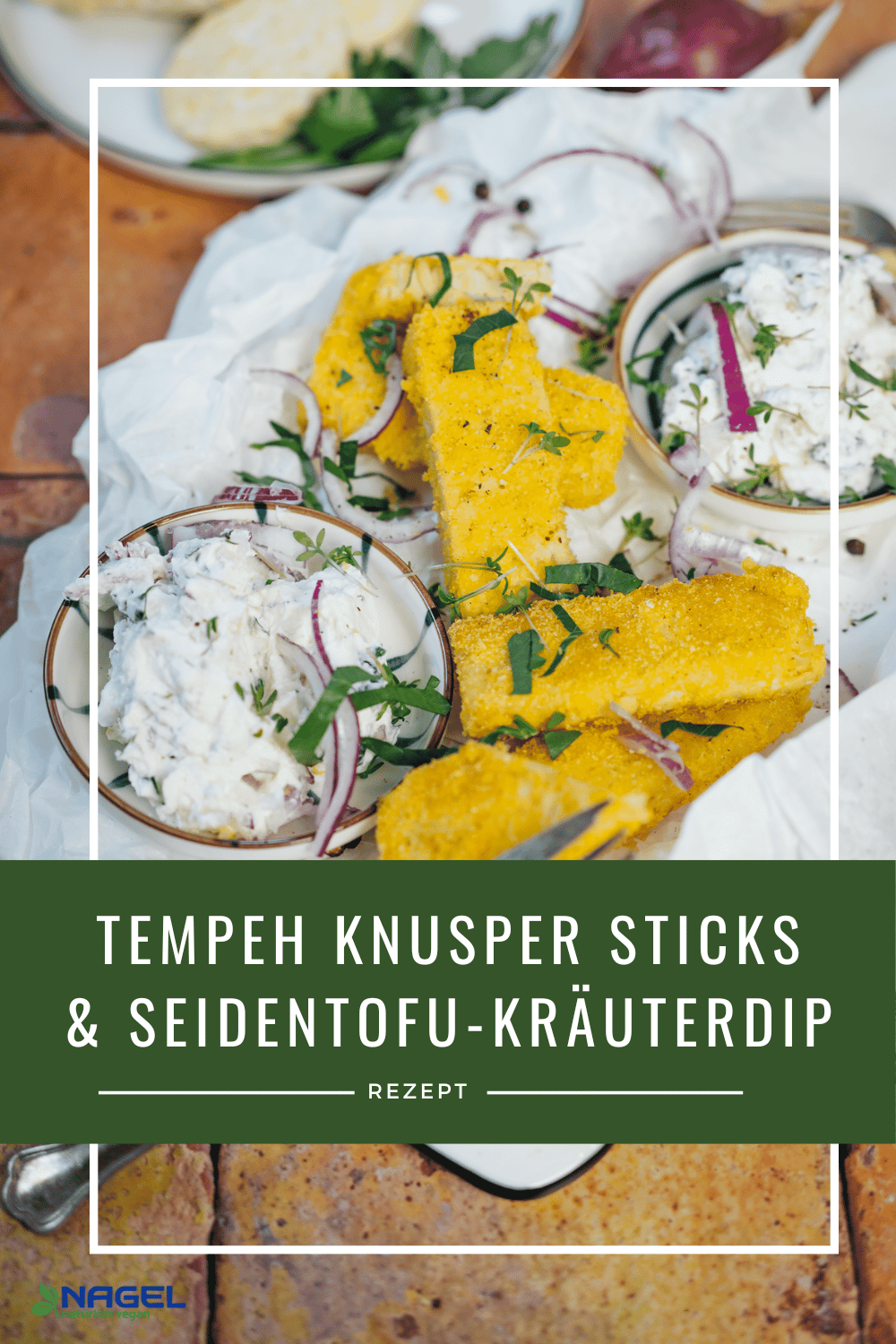 Tempeh Knusper Sticks - Tofu Nagel